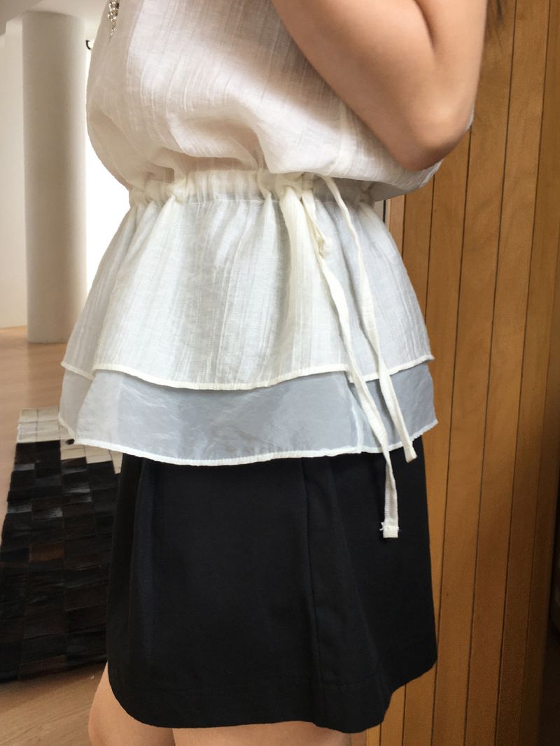 Mellow off shoulder blouse