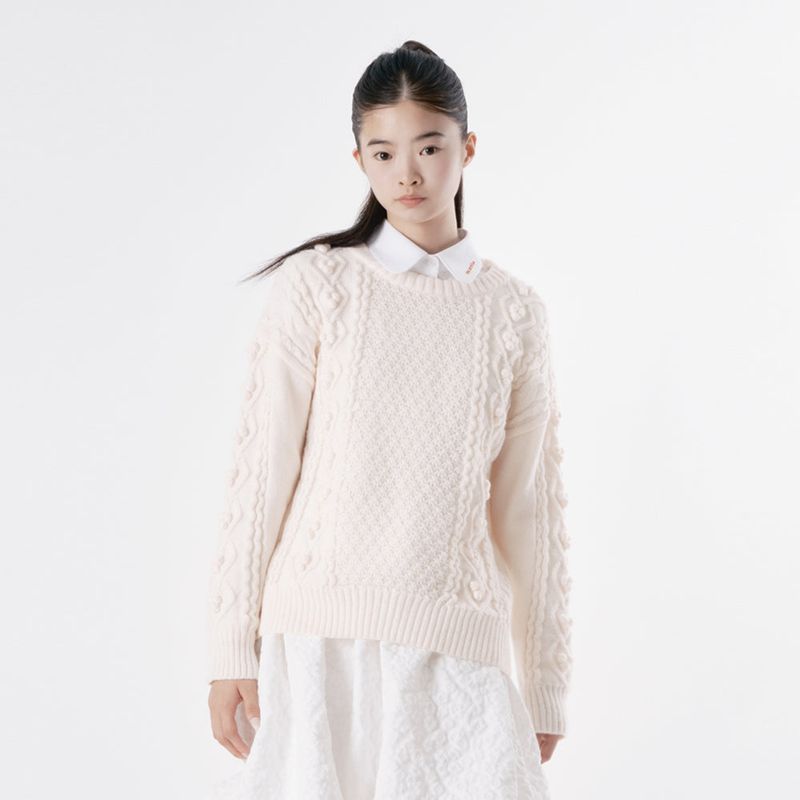 Wsc archive（ダブリューエスシーアーカイブ）の「Soft popo knit 002（Tops）」
