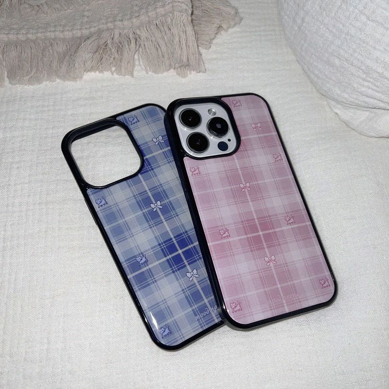 [MADE]Check Cat epoxy case(2color)