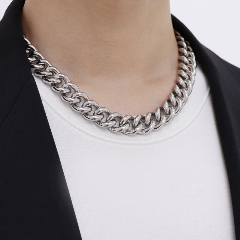 a bold chain of men's necklaces_CLEF OG NO.4 NEC