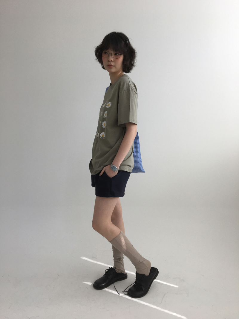 YWD FLOWER T-SHIRTS (3color)