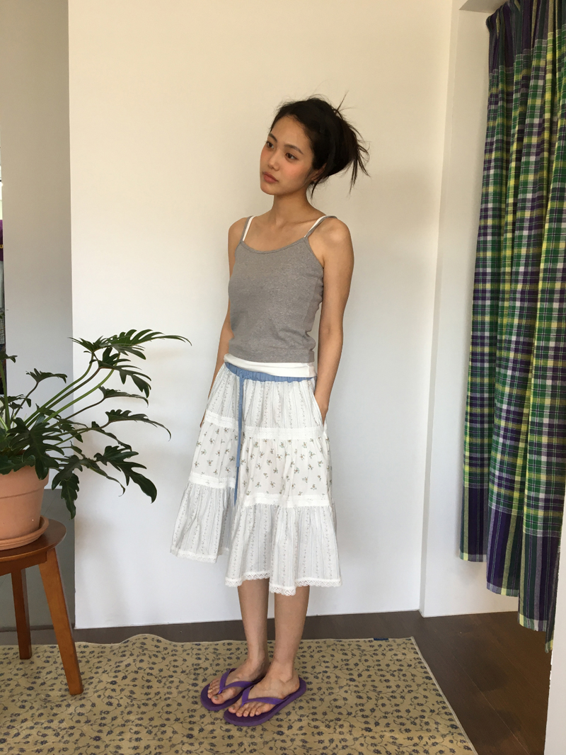 Double layered sleeveless top(3color) 