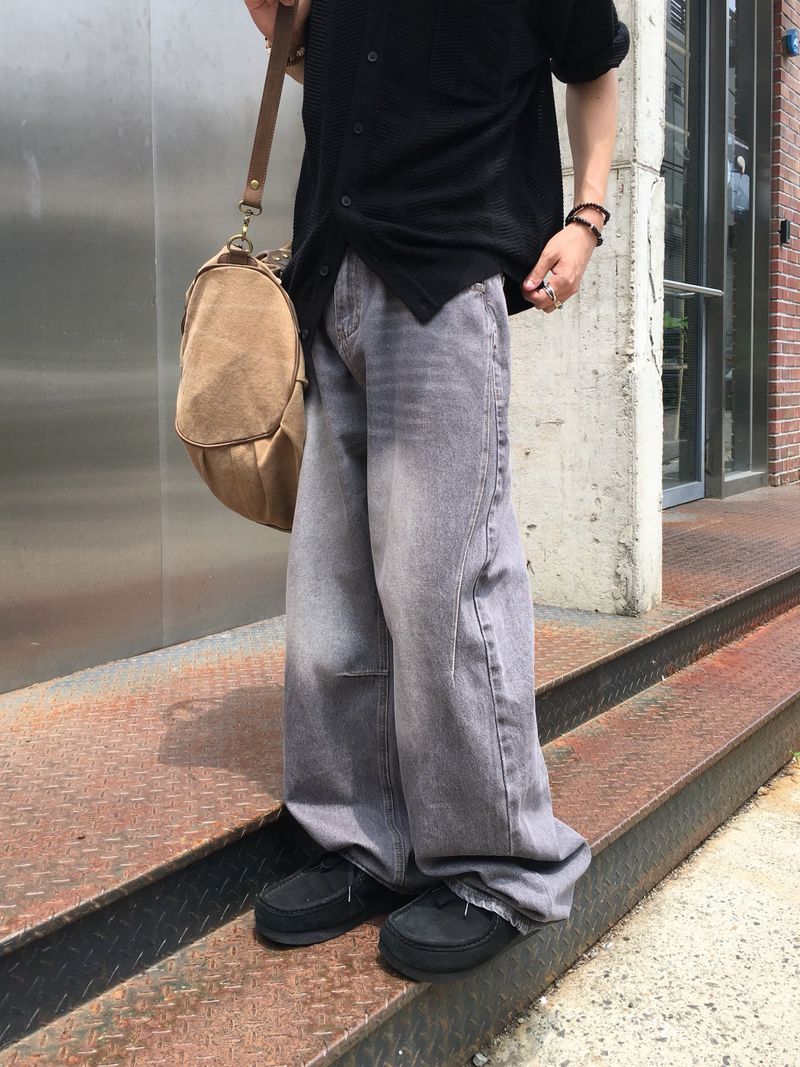 Ploy Darted Denim Pants 2C