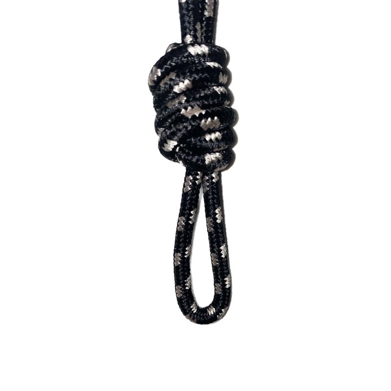 rope keyring (black)