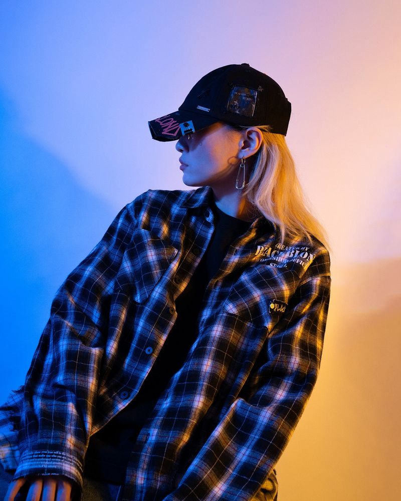 BBD No Sympathy Hidden Patch Graffiti Logo Cap (Black)