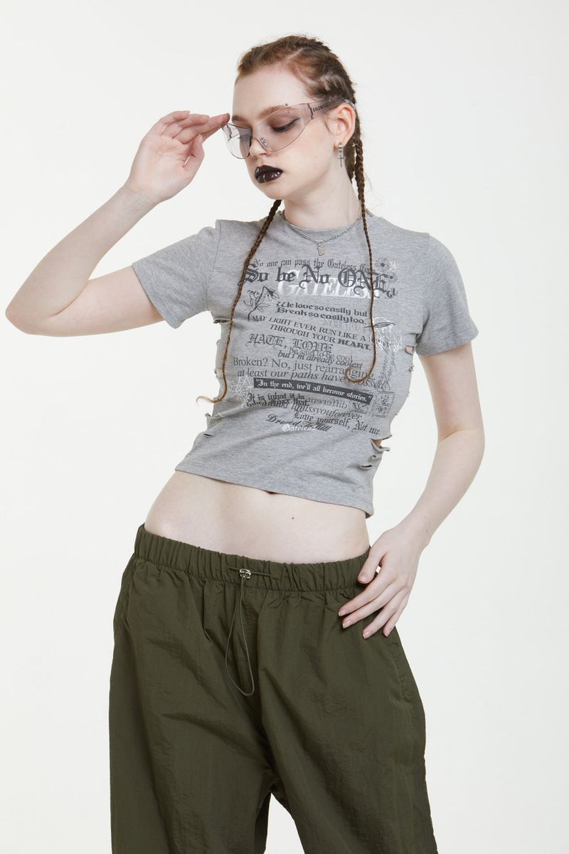 スナップTシャツ