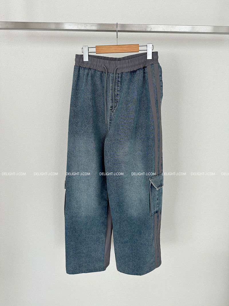 Denim Half Unissex Pants