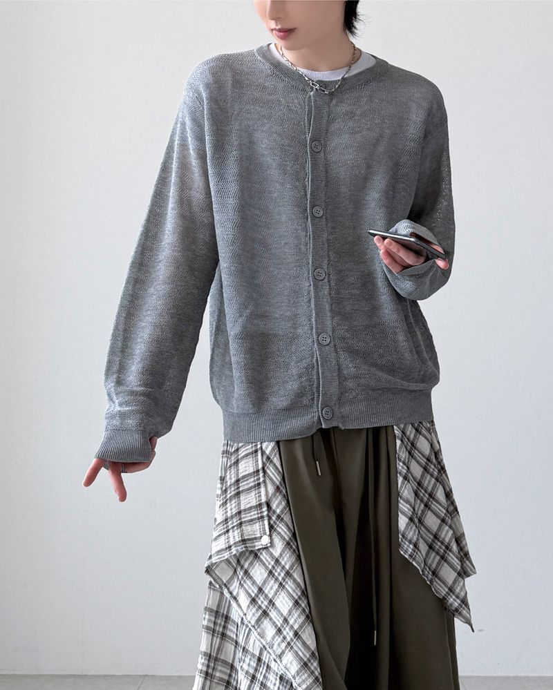 サイレンメッシュサマーカーディガン