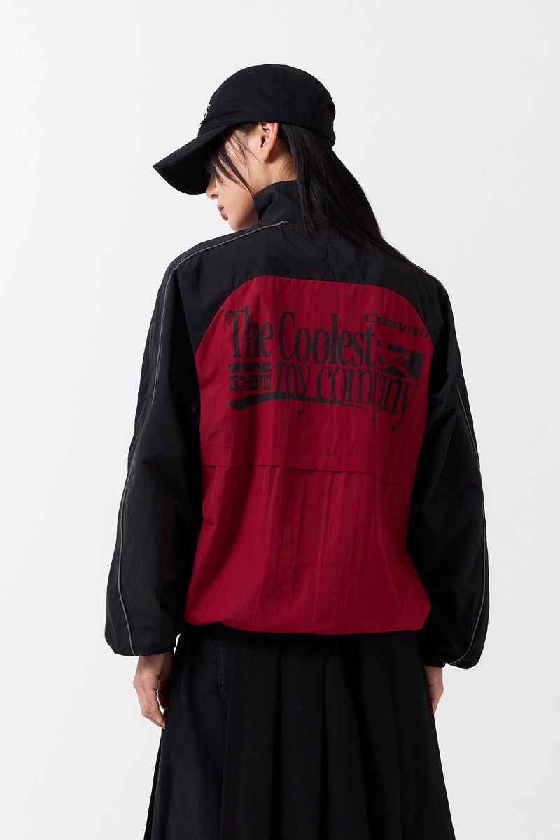 Scotch Piping Windbreaker - 2COLOR