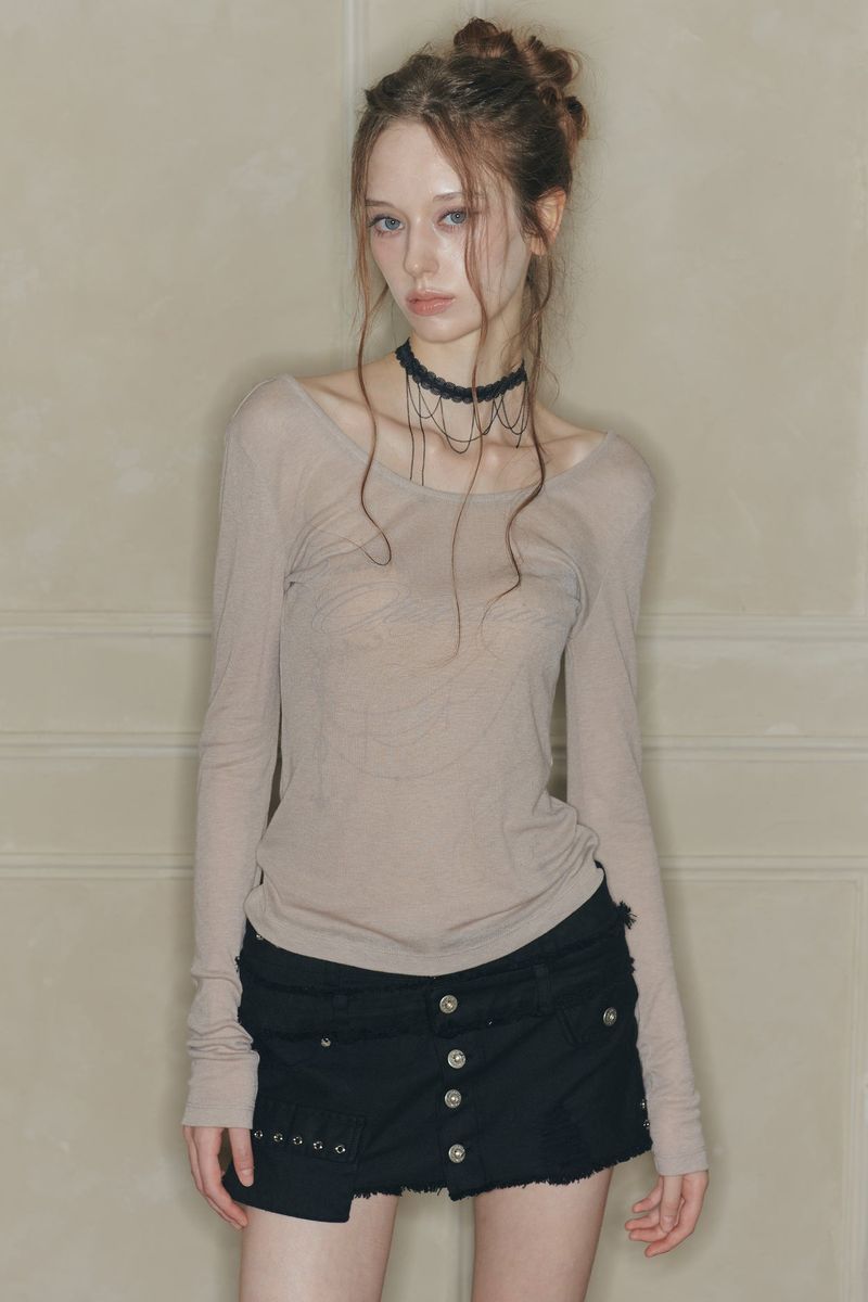 DUSK LAYERED SKIRT black