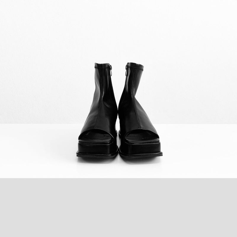 2 3 Open To Ankle Boots