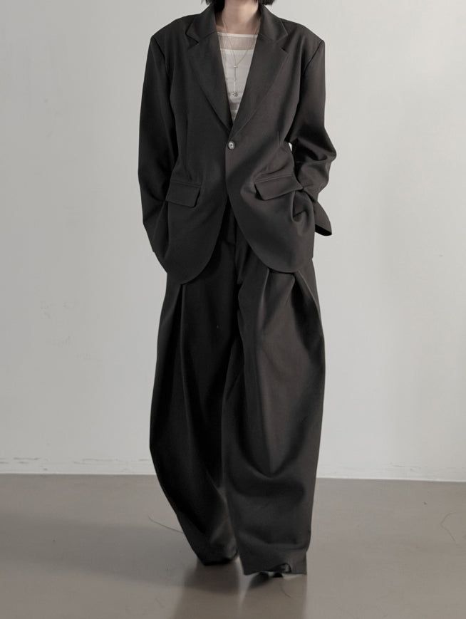 Zvel Inverted Pleated Slacks