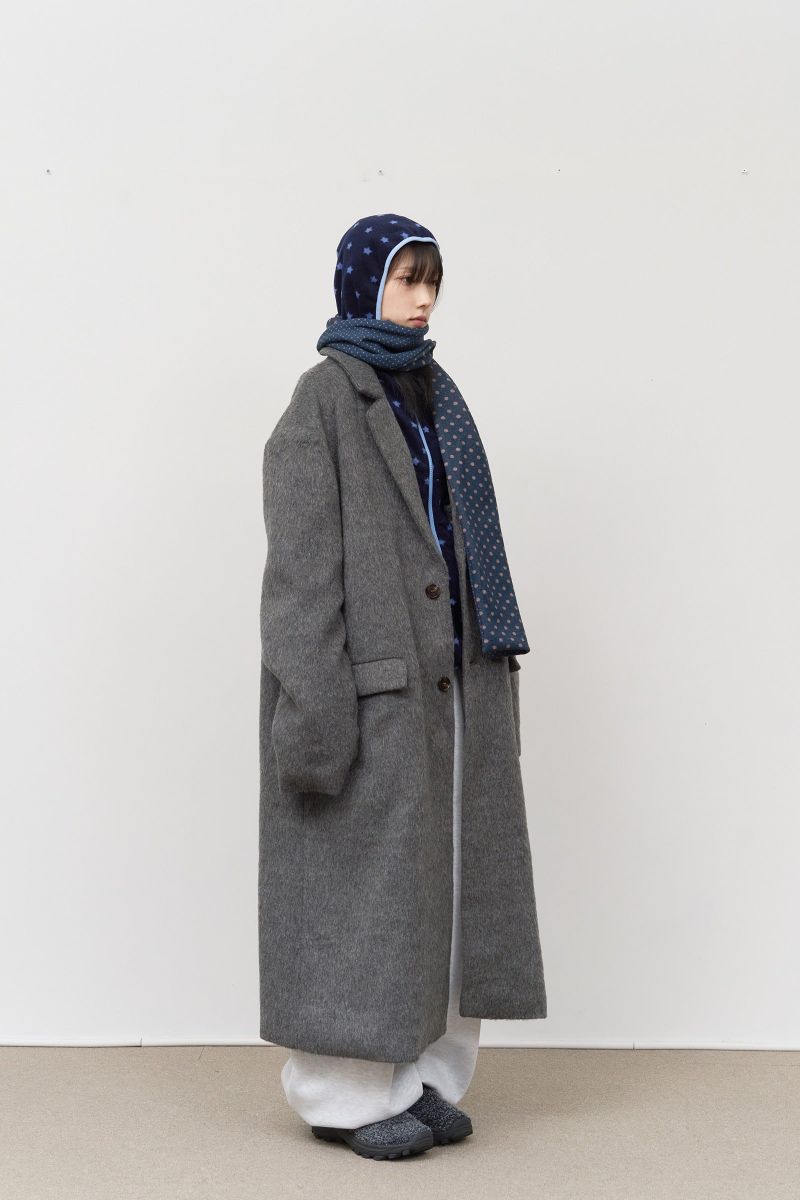 Kinder Hairy Long Coat