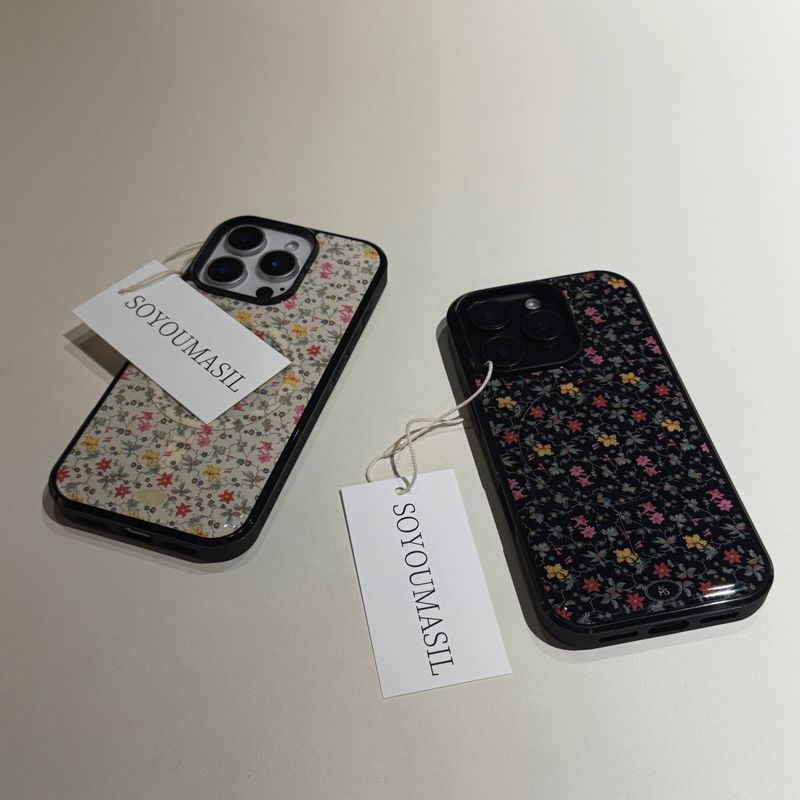 [+Magsafe] bloom color black epoxy bumper case