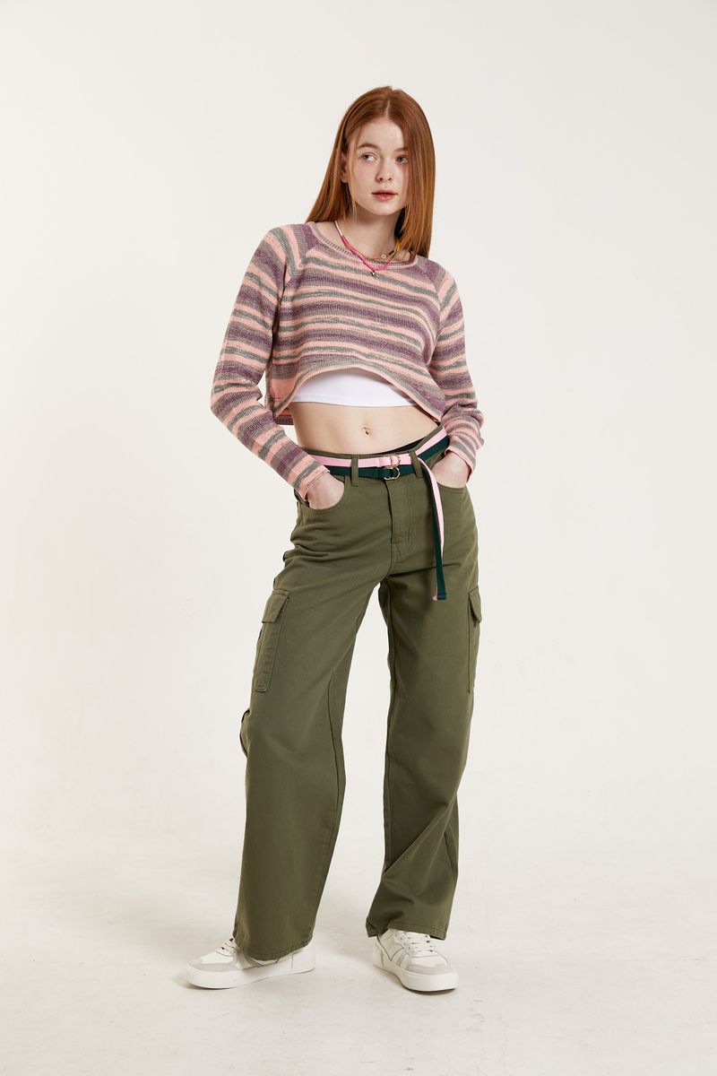 PINK PINEAPPLE（ピンクパイナップル）の「COTTON CARGO PANTS（Pants）」