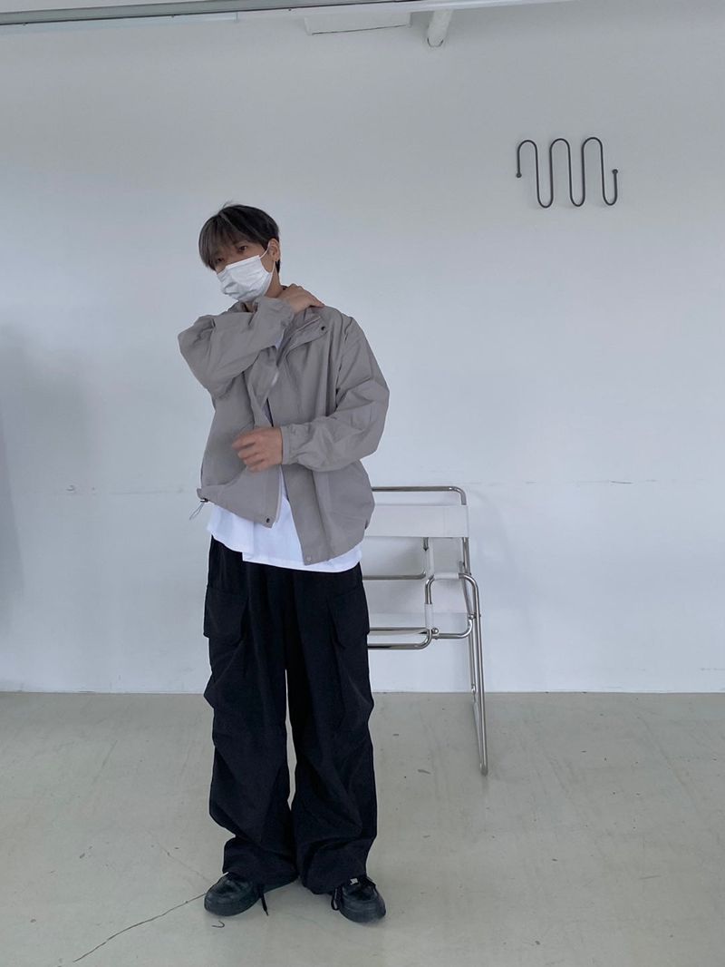 Afterglow Nylon Cargo Balloon Pants 2C