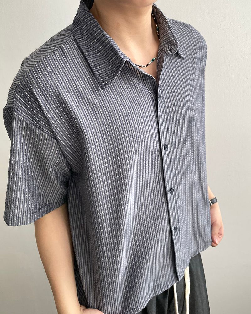 Shore Stripe Short Sleeve Shirt