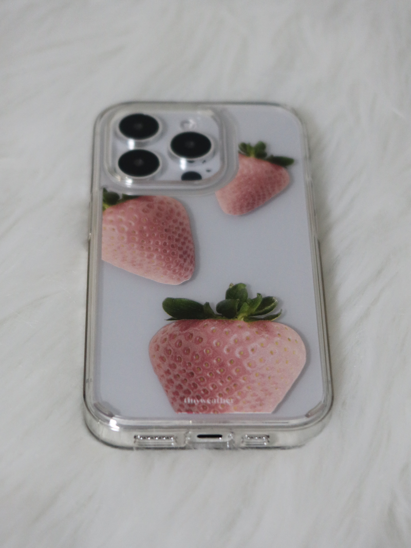 unripe strawberry jelly hard case