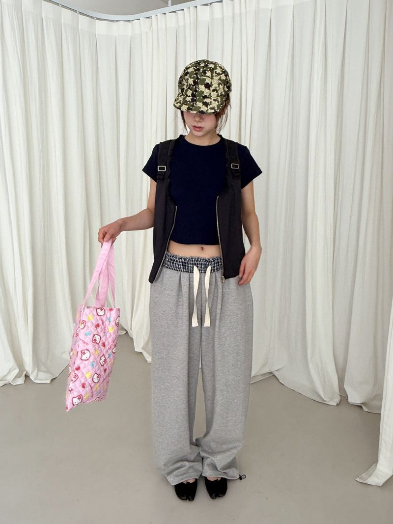 waist check sweat pants