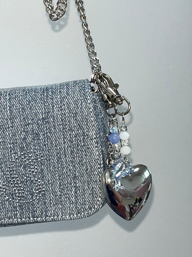 MADE silver love Keyring