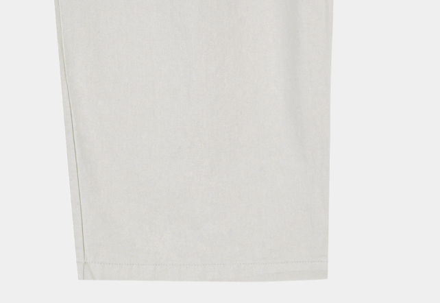Look Mallet Classic Two-Tuck Cotton Wide Pants