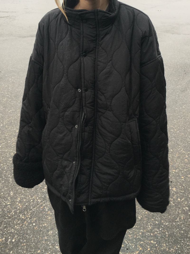 Teddy Warm Quilted Padded Jumper (5c)