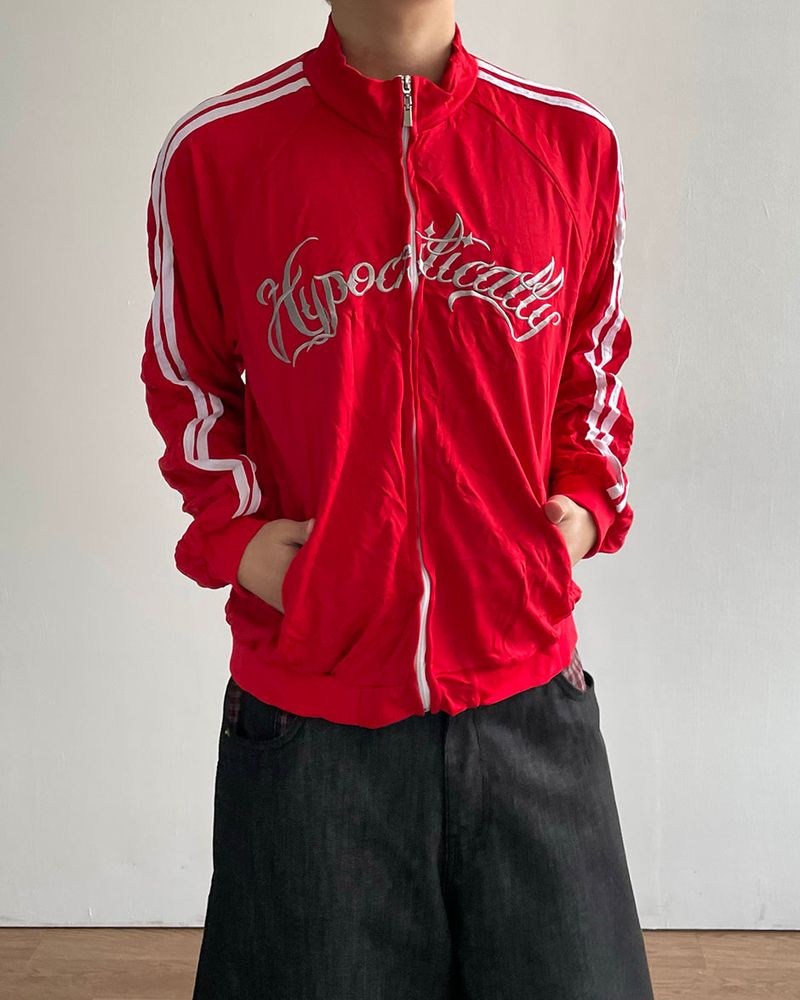 IDF（アイディーエフ）の「Ruffle Crop Track Zip-up（Jackets/Outerwear）」