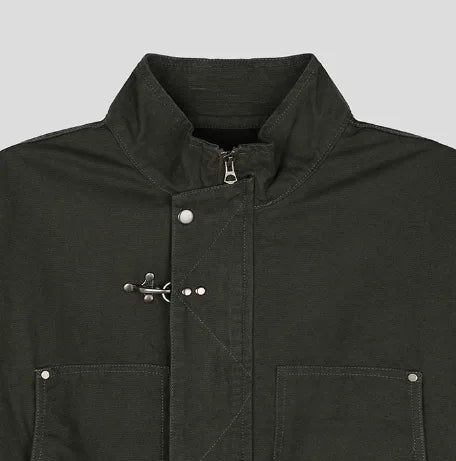 Garron Stand Collar Cotton Field Jacket