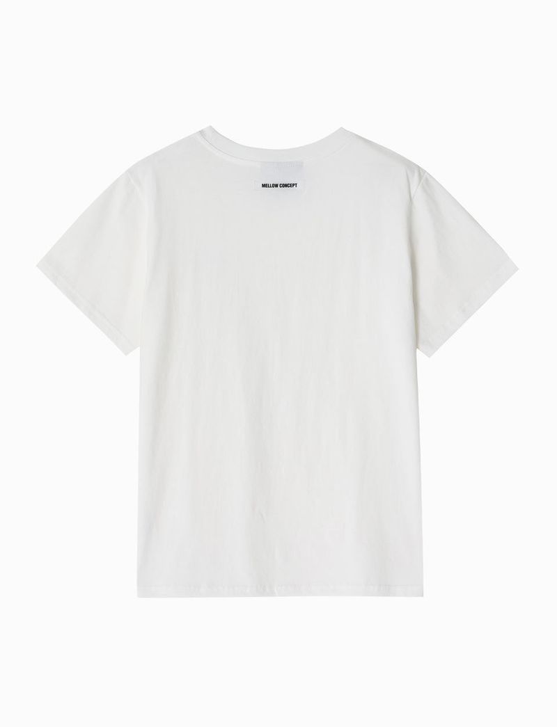 MCT W14 White concept Basic T-shirts