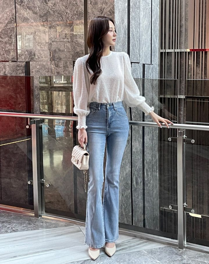 Return Back Pocket Stretch Bootcut Pants
