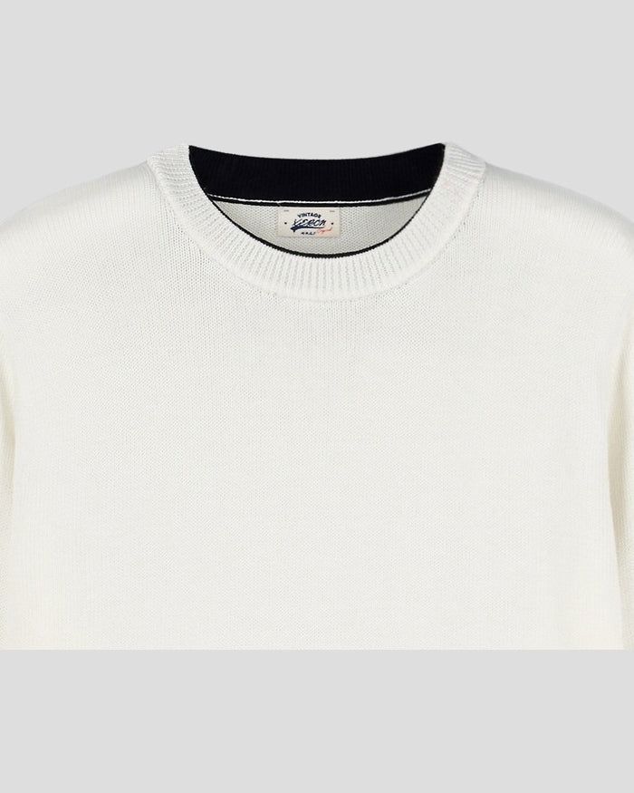 (UNISEX) Colorblock Round Knit