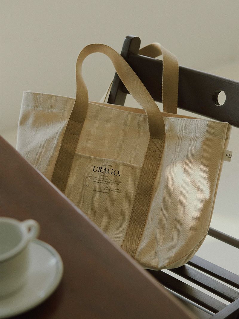 Herringbone tote bag