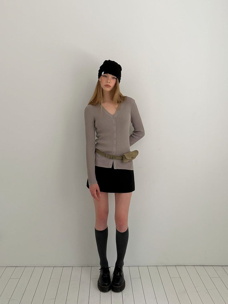 [ORIGINAL] Evin Slit Button Cardigan