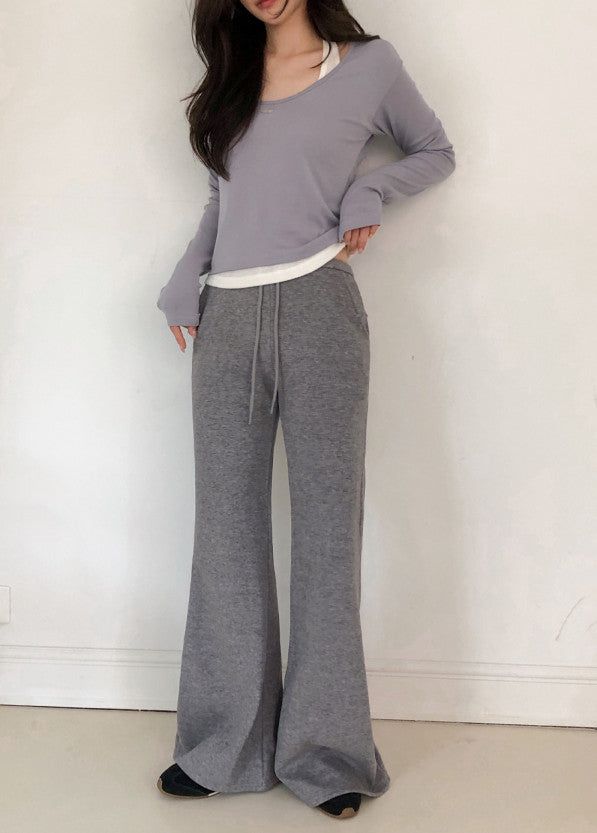 SHOPPERLAND(ショッパーランド)の「#Warm Fleece Bootcut Banding Pants (5color)(Pants)」