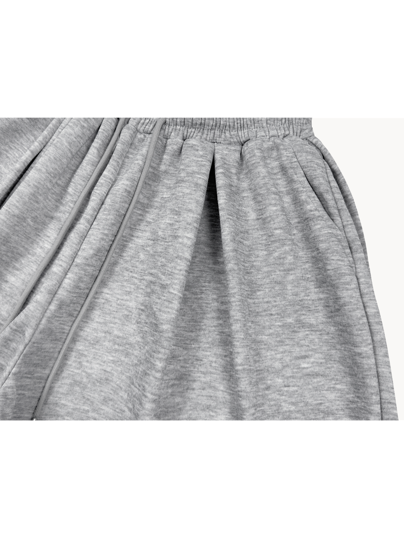 Double-pleated wide string pants 5COLOR