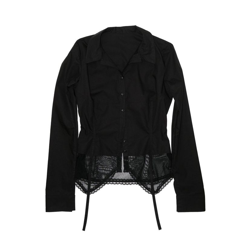 [MADE] Lace Garter Shirt 001