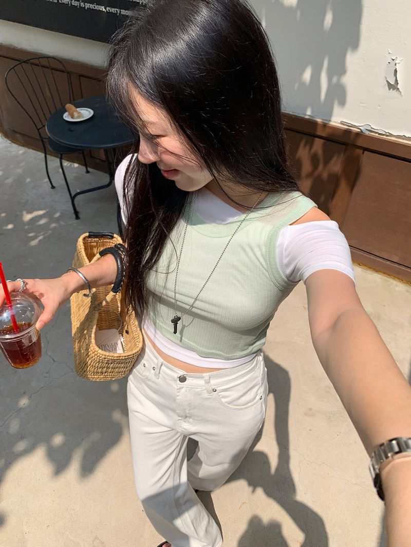[MADE] Atom Tencel Layered Sleeveless