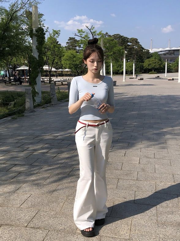 Siven Fudge Pocket Bootcut Pants