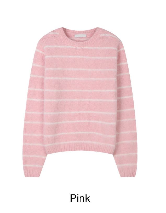 Elrod Stripe Brush Knit