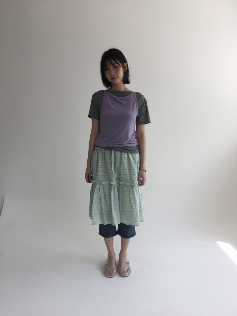 Washed Capri Denim (1color)