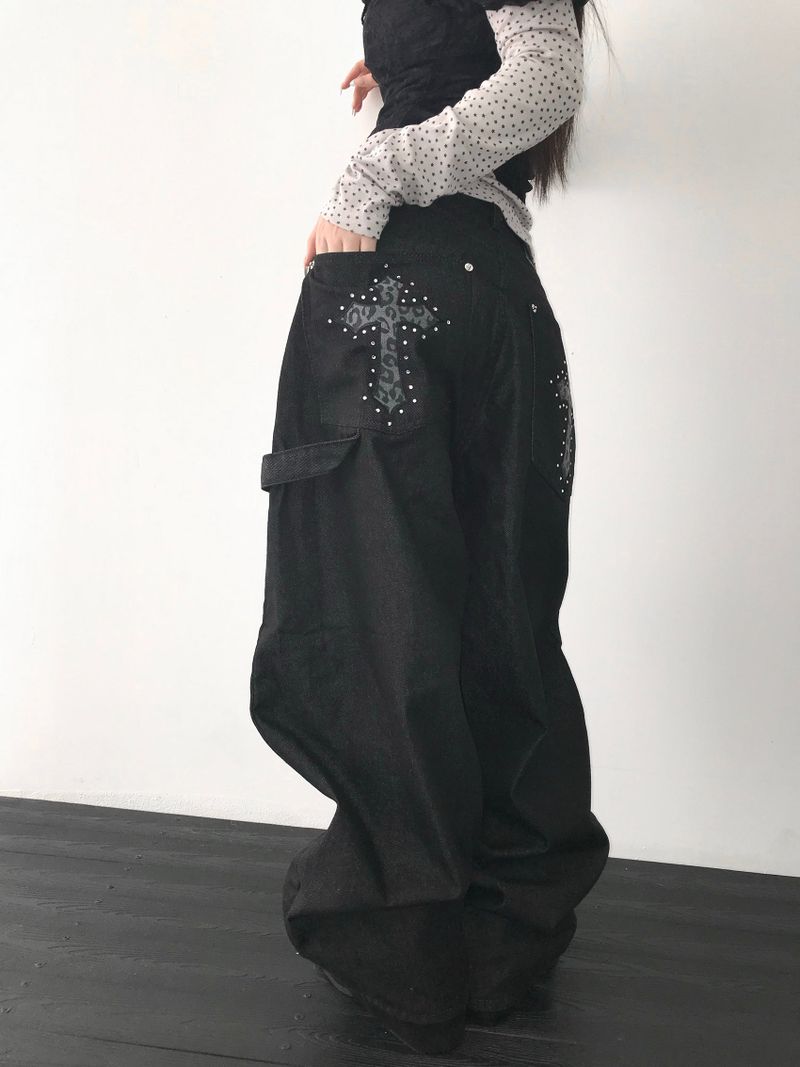 THEAIRTOWN（ザエアータウン）の「ninteen クロスワイドパンツ（パンツ）」