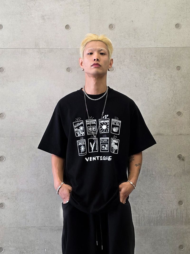 VENTIQUE Seed T-shirt 2color
