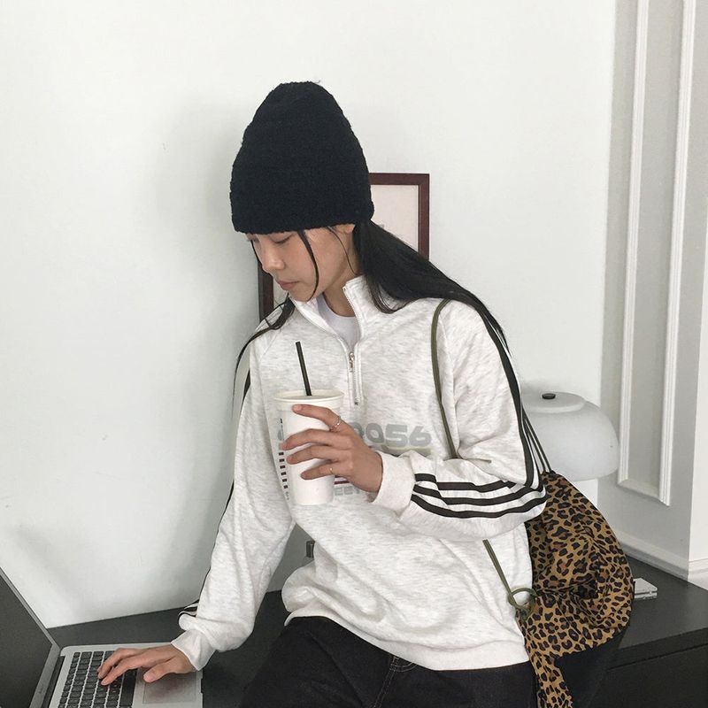 Nien boucle fur beanie hat