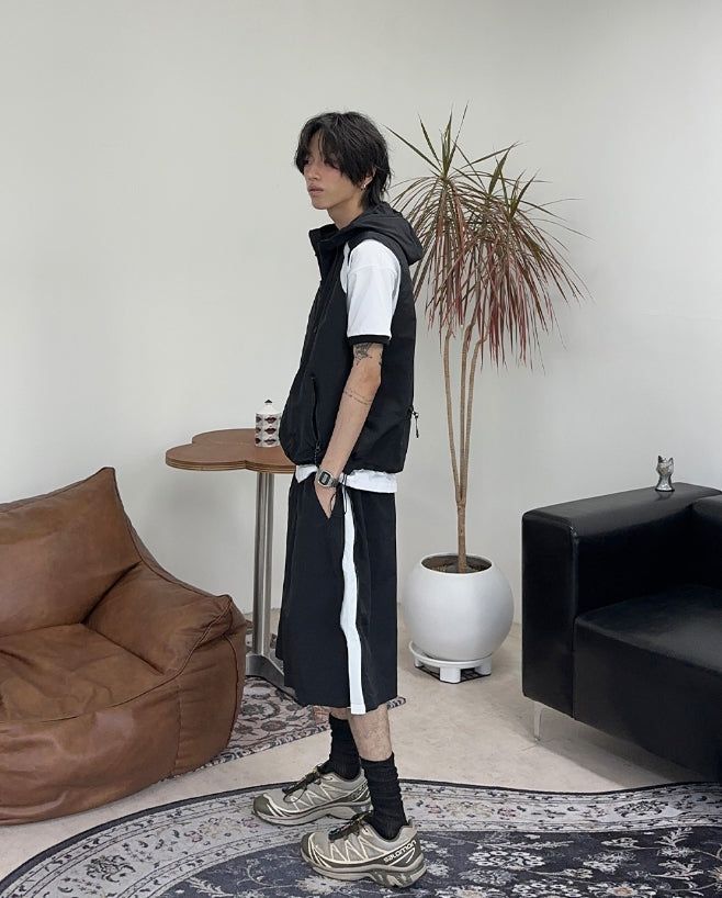 Ferrard Nylon Hooded Vest