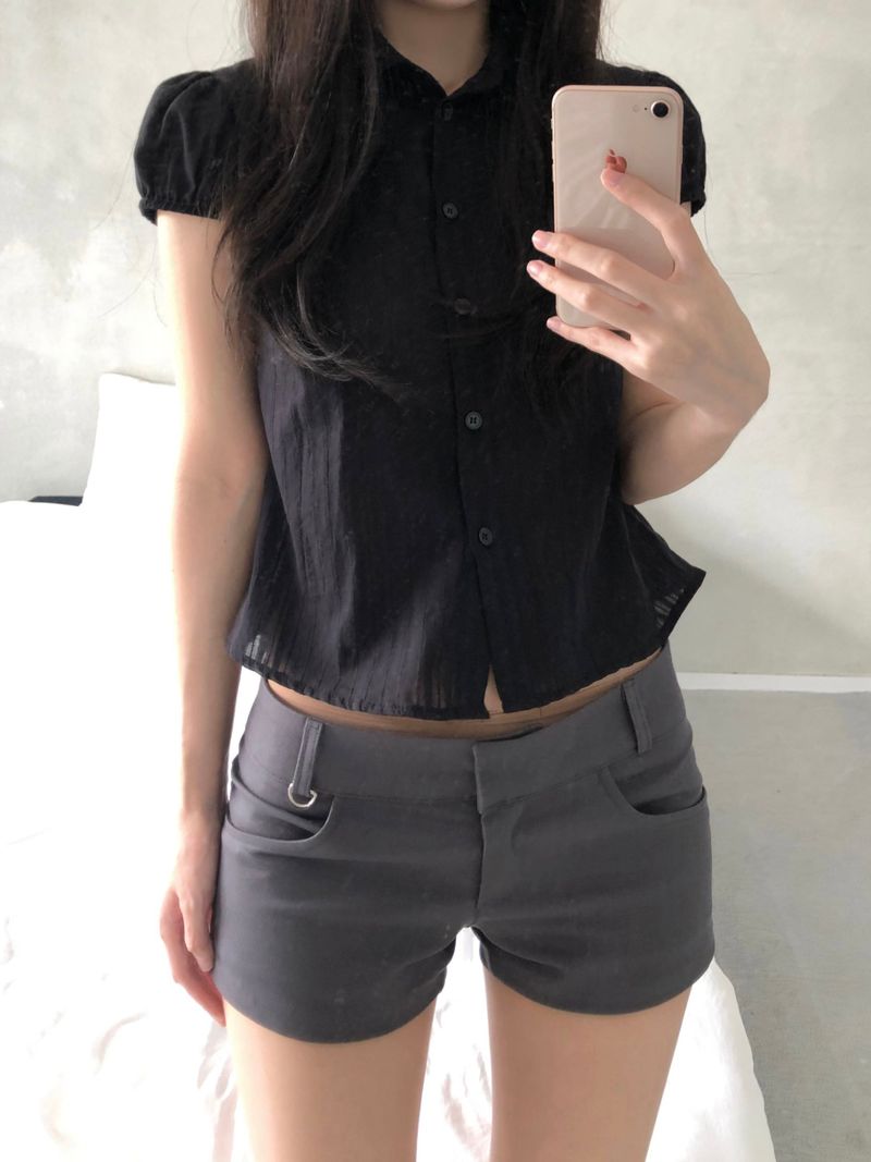Elly Puff Blouse (2 colors)