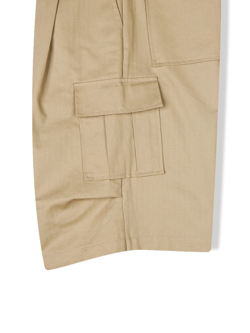Pard Herringbone Cargo Bermuda