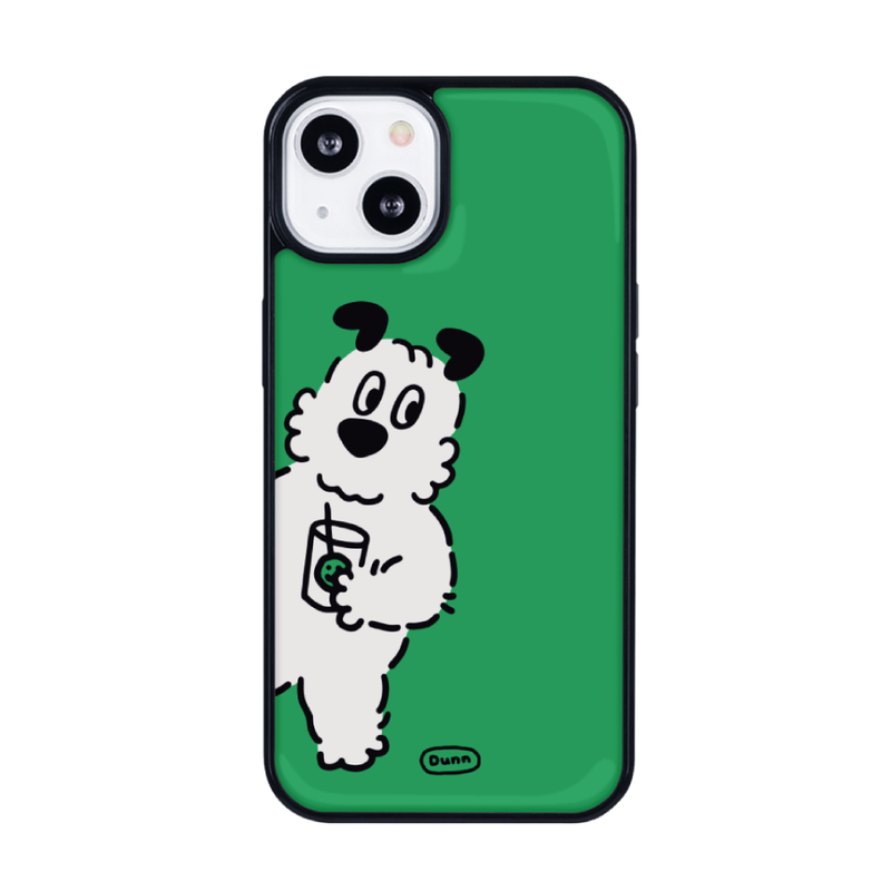 dunn dunny dunn（ダン ダニー ダン）の「コーヒーグリーンエポキシスマートフォンケース（スマホグッズ/小物）」