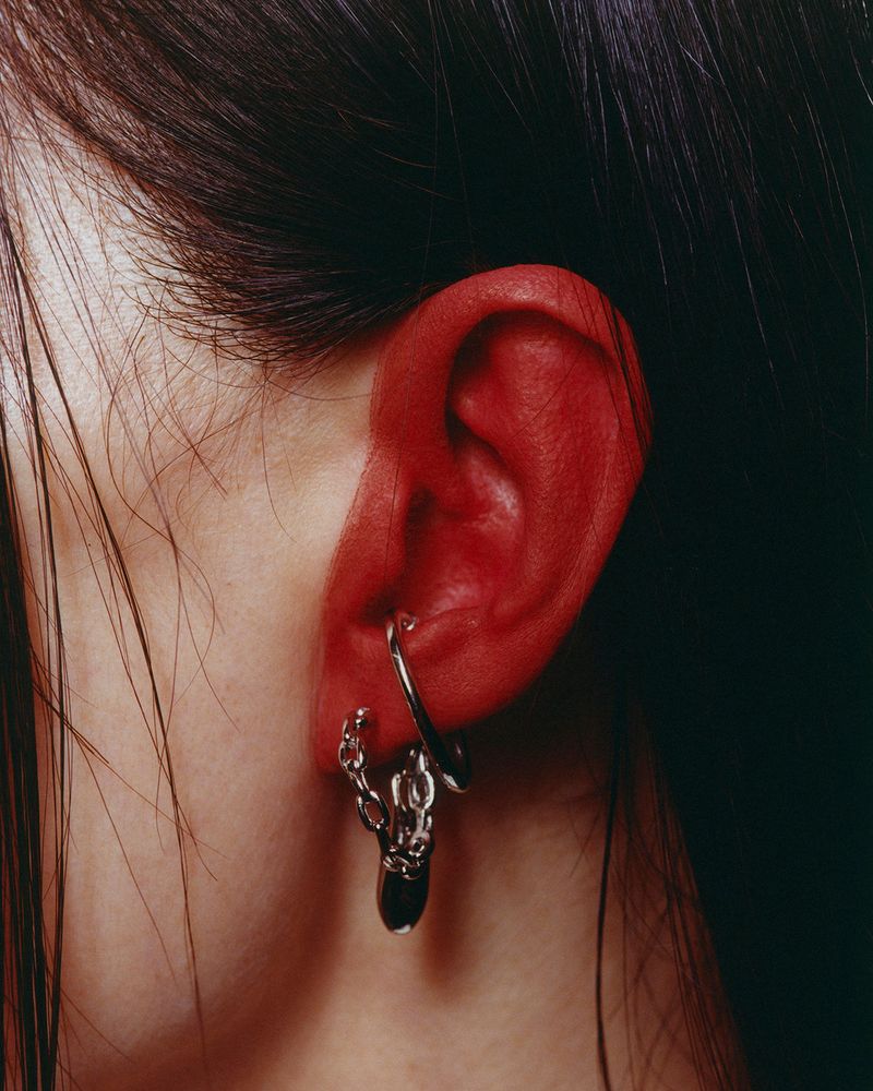 CHAIN CUFF EARRING