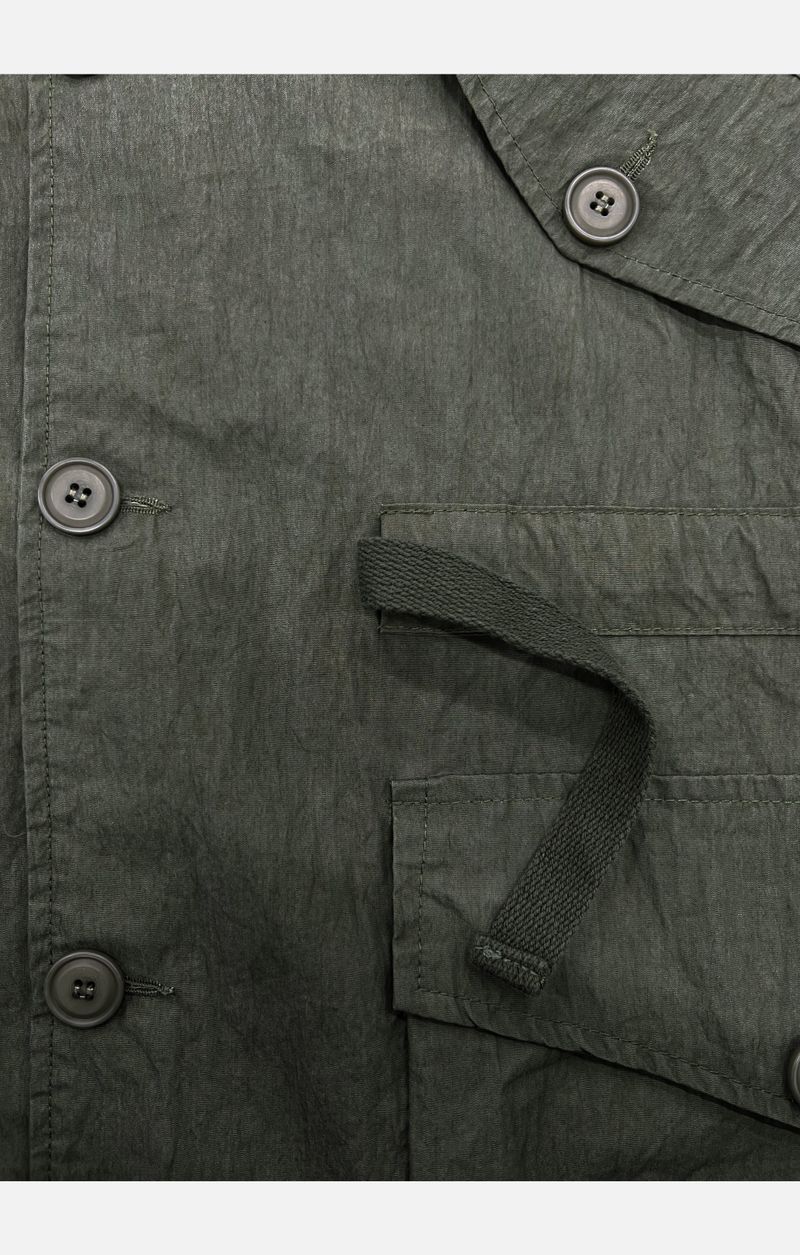 Fine Over Long Hooded Jacket 3C