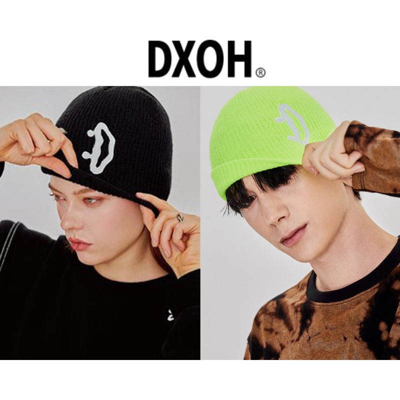 [DXOH] SMILE BEANIE 2COLOR - スマイルビーニー 2カラー